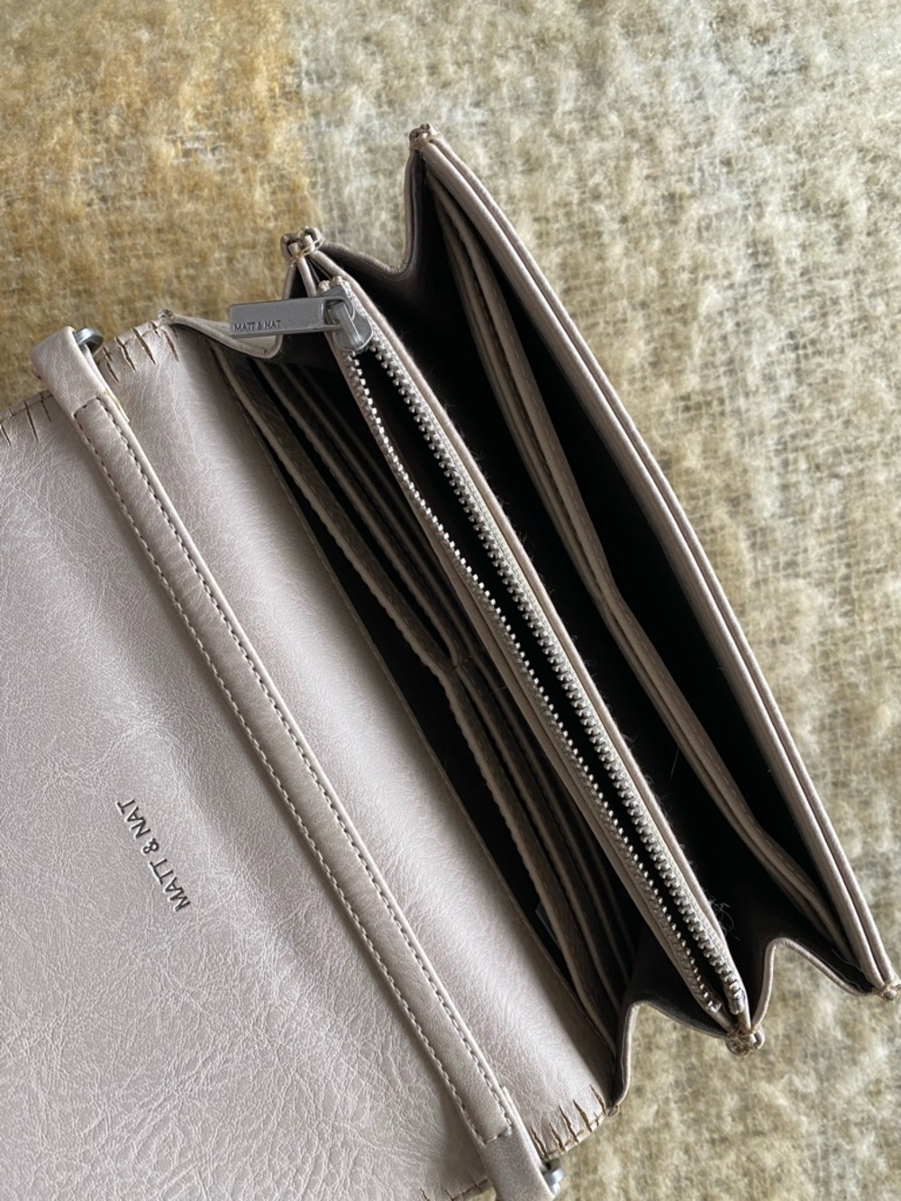 Matt & Nat Blush Taupe Crossbody Bag - Picture 5 of 7